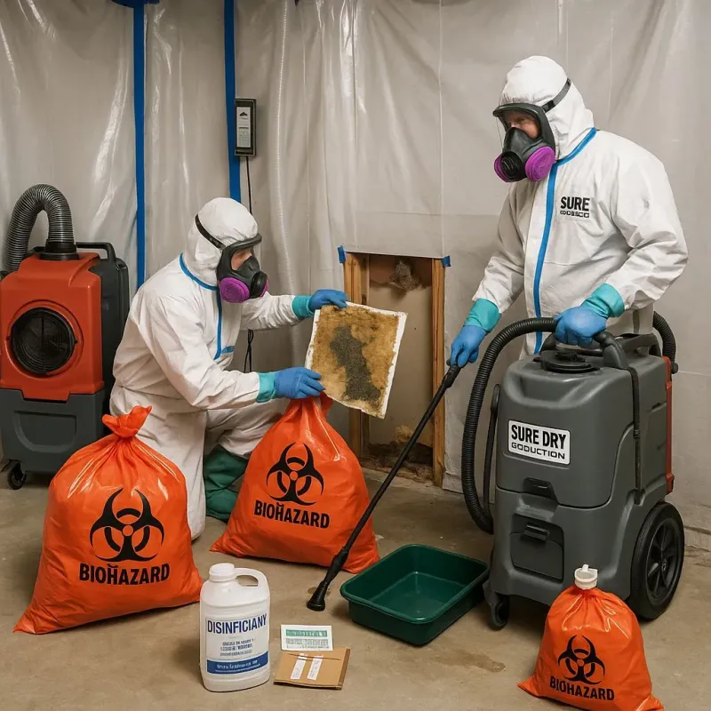 Contaminated Water Handling Protocols process in Georgetown County, SC