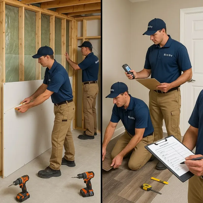 Repairs and Reconstruction process in Georgetown County, SC